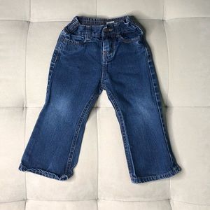OshKosh Boot Cut Blue Jeans (Size: 24M)Condition: Used- Like New